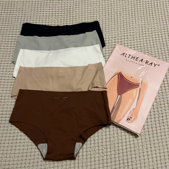 NWOT set of 5 seamless hipsters + free gift 🎁 - Picture 2 of 6